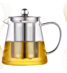 Glass Tea Pot with Strainer 750ml 
