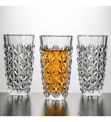 RCR Enigma Bicchieri Bibita Glass 400 ML Tumblers - Set of 6 